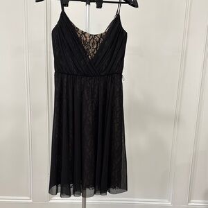 Maggy London Petite Elegant Black Lace Dress